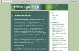 Sustainable ENERGY Blog