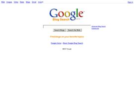 Google Blog Search
