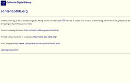 XTF Text Architecture