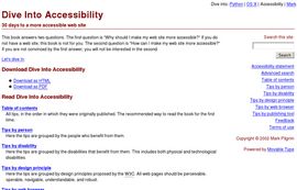 Dive Into Accessibility