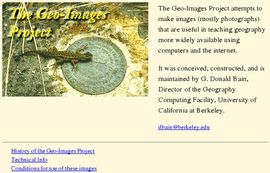 The Geo-Images Project Home Page