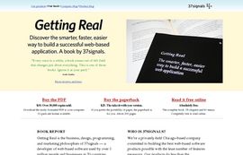 Getting Real: The Book by 37signals