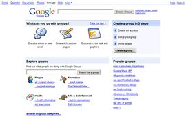 
  Google Groups
  