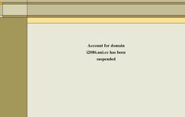 Site has been suspended