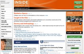 Jobs, News and Views for All of Higher Education - Inside Higher Ed :: Home