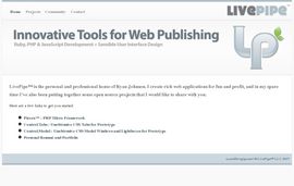 LivePipe&trade; : Innovative Tools for Web Publishing
