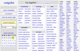 craigslist: los angeles classifieds for jobs, apartments, personals, for sale, services, community, and events