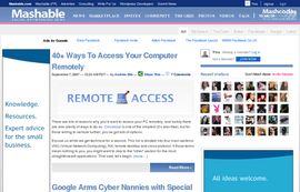 Mashable! - The Social Networking Blog 