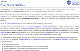 People subdomain for University of Bath