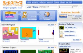 Scratch | Home | imagine, program, share