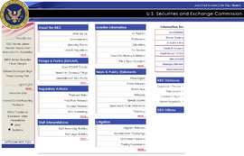 U.S. Securities and Exchange Commission (Home Page)