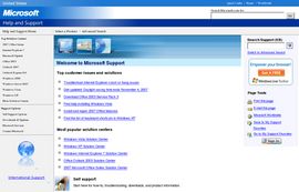 Microsoft Help and Support