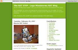 The NXT STEP - LEGO MINDSTORMS NXT Blog