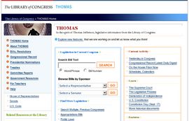 THOMAS (Library of Congress)