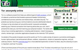 Tor: anonymity online