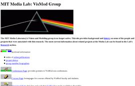 MIT Media Lab: VisMod Group