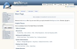 ArchWiki :: Main Page - ArchWiki