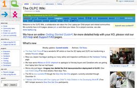 The OLPC Wiki - OLPCWiki