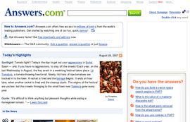 Answers.com - Online Dictionary, Encyclopedia and much more
