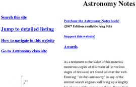 Astronomy Notes