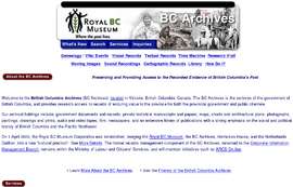 HOME PAGE - BC ARCHIVES