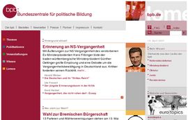 Bundeszentrale f&uuml;r politische Bildung