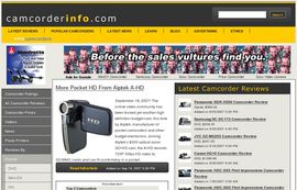 Camcorders - Independent Camcorder Reviews, Ratings & Comparisons