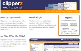 More than a password manager | Clipperz
