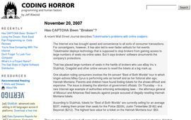 Coding Horror