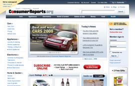 ConsumerReports.org - Consumer Reports: Ratings, Buying Guides & Product Reviews