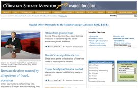 The Christian Science Monitor | csmonitor.com