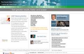 David Allen, Getting Things Done and GTD