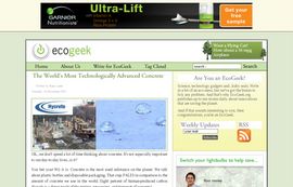 EcoGeek: Technology for the Environment