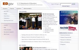 U.S. Department of Education Home Page