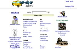 edHelper.com - Math, Reading Comprehension, Themes, Lesson Plans, and Worksheets