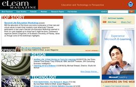 eLearn Magazine: Education and Technology in Perspective