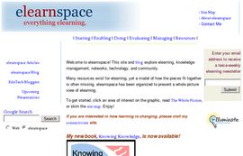 elearnspace. everything elearning.