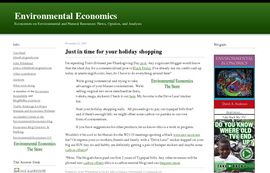 Environmental Economics