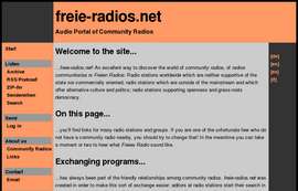 freieradios.net - Audioportal