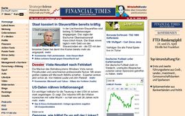 FINANCIAL TIMES DEUTSCHLAND  Aktuelle Nachrichten über Wirtschaft, Politik, Finanzen und Börsen
