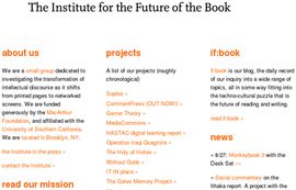 Institute for the Future of the Book