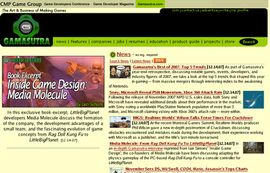 Gamasutra - The Art & Business of Making Games