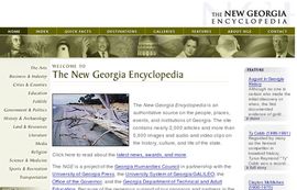 New Georgia Encyclopedia