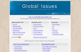 Global Issues : social, political, economic and environmental issues that affect us all