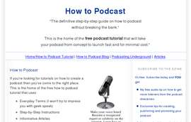 How to Podcast