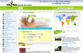 InfoHub Specialty Travel Guide, vacation and tourism, weekend getaway, fishing hunting lodges, guest ranches, diving resort, castle hotels, ...