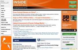 Jobs, News and Views for All of Higher Education - Inside Higher Ed :: Home