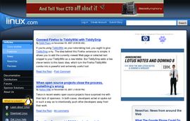 Linux.com: The Enterprise Linux Resource