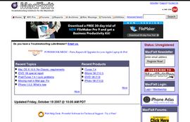 MacFixIt - Troubleshooting Solutions for the Macintosh