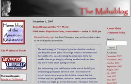 The Mahablog